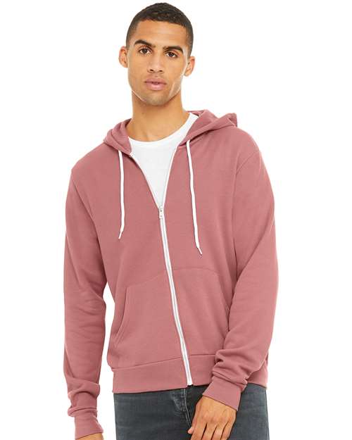 3XL - Sponge Fleece Full-Zip Hoodie - 3739