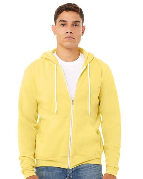 3XL - Sponge Fleece Full-Zip Hoodie - 3739