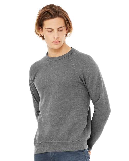 3XL - Sponge Fleece Raglan Crewneck Sweatshirt - 3901