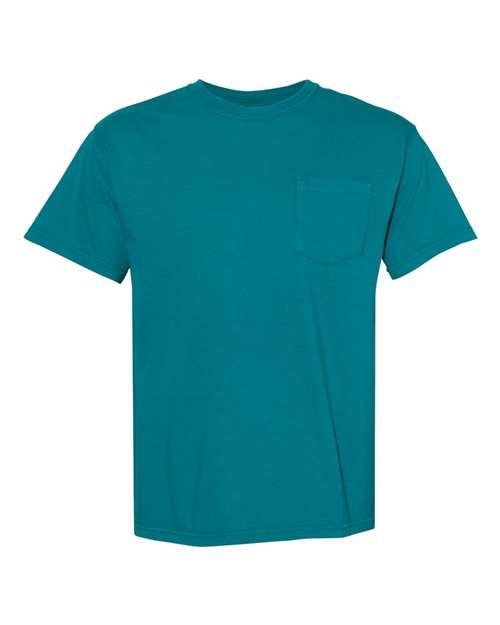 XL - Garment-Dyed Heavyweight Pocket T-Shirt - 6030