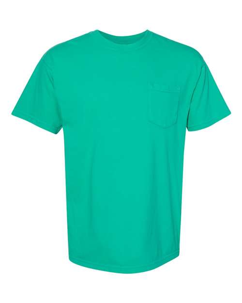 3XL - Garment-Dyed Heavyweight Pocket T-Shirt - 6030