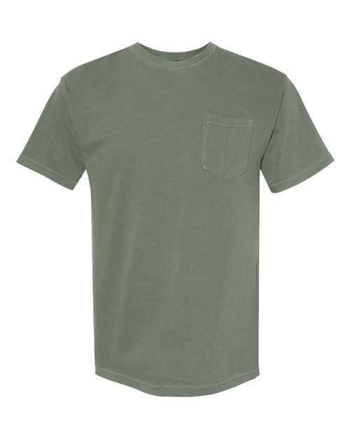 XL - Garment-Dyed Heavyweight Pocket T-Shirt - 6030