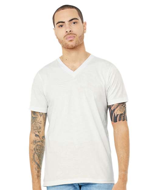 XL - Jersey V-Neck T-Shirt - 3005