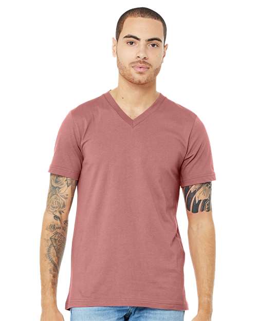 XL - Jersey V-Neck T-Shirt - 3005