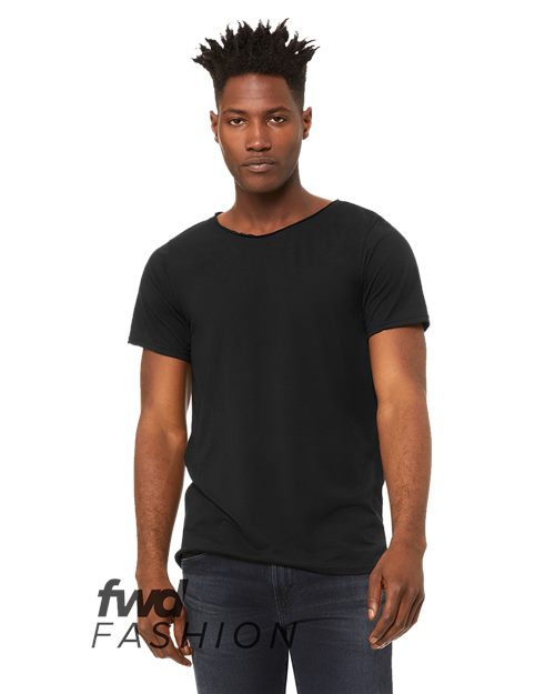 FWD Fashion Triblend Raw Neck T-Shirt - 3414