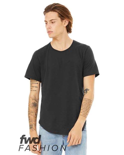 Jersey Curved Hem T-Shirt - 3003