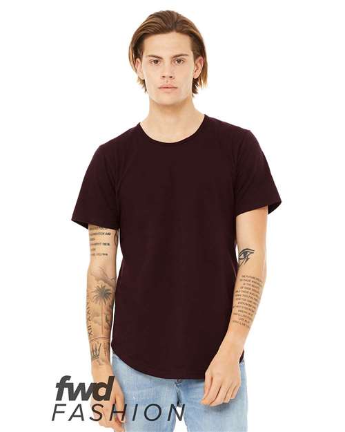 Jersey Curved Hem T-Shirt - 3003