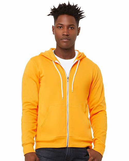 3XL - Sponge Fleece Full-Zip Hoodie - 3739