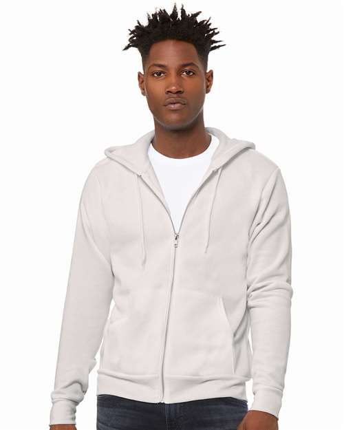 3XL - Sponge Fleece Full-Zip Hoodie - 3739