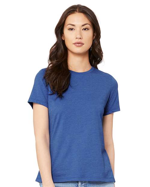 3XL - Women’s Relaxed Fit Heather CVC T-Shirt - 6400CVC