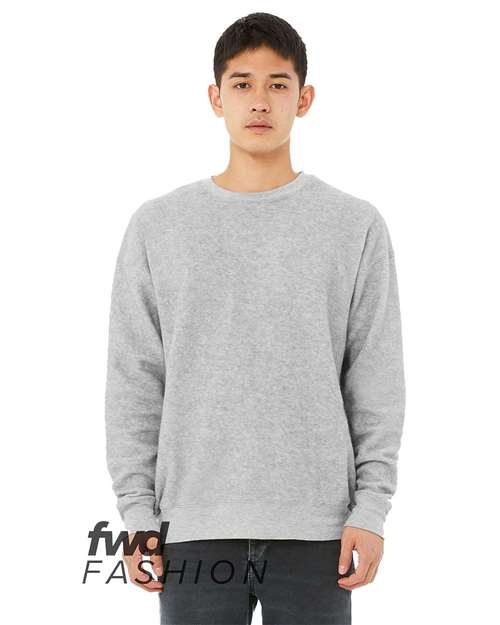 FWD Fashion Sueded Drop Shoulder Sweatshirt - 3345
