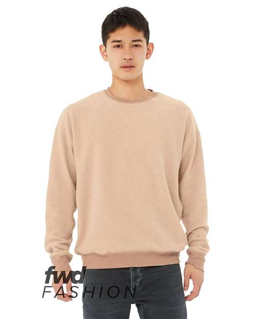 FWD Fashion Sueded Drop Shoulder Sweatshirt - 3345