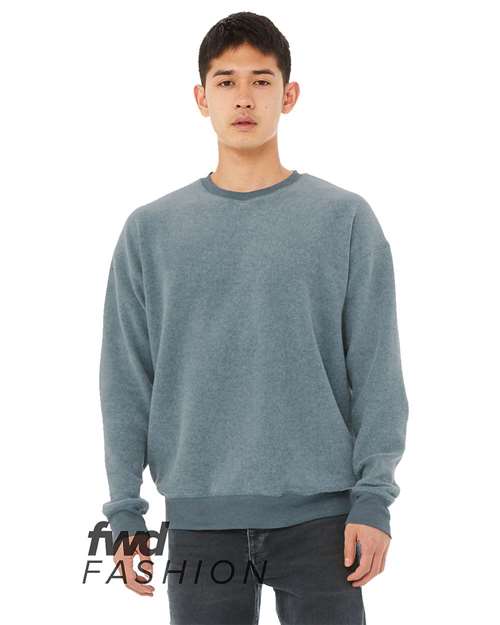 FWD Fashion Sueded Drop Shoulder Sweatshirt - 3345