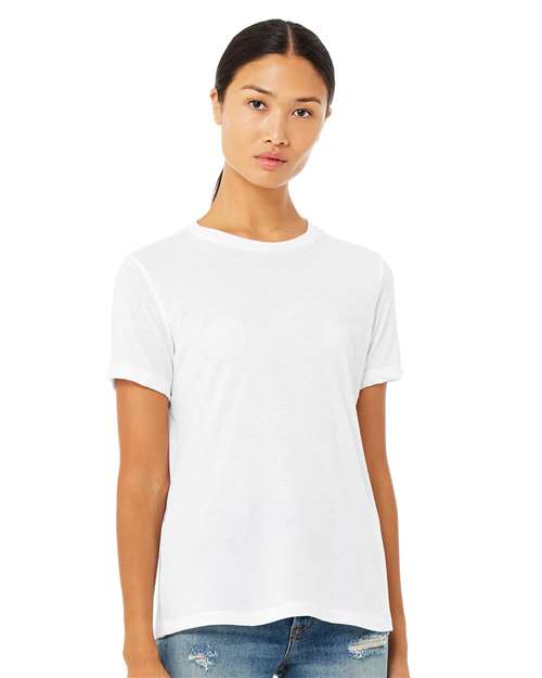 3XL - Women’s Relaxed Fit Heather CVC T-Shirt - 6400CVC